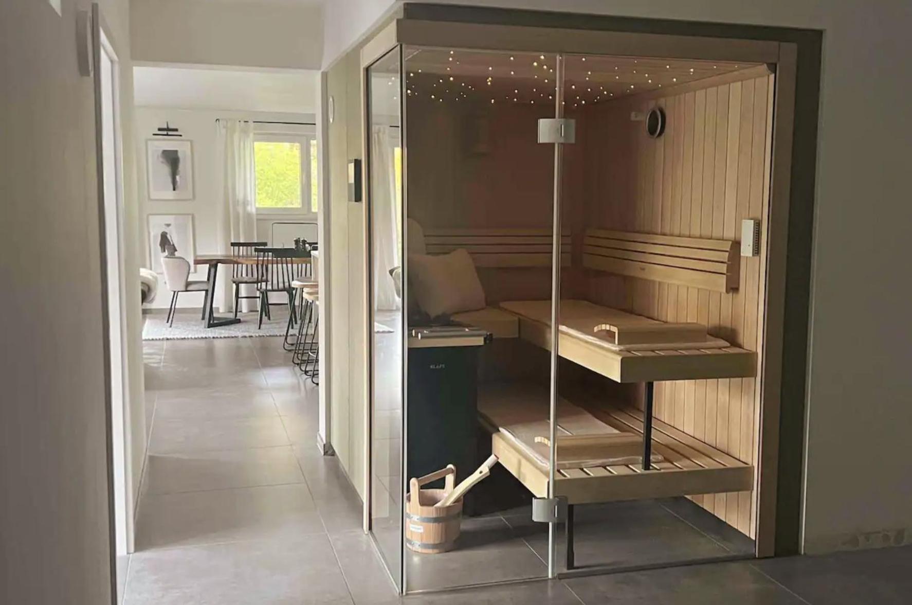 The Forest Retreat- Luxurioese Ferienwohnung Mit Privater Sauna Wermelskirchen Zewnętrze zdjęcie